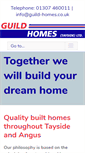 Mobile Screenshot of guild-homes.co.uk